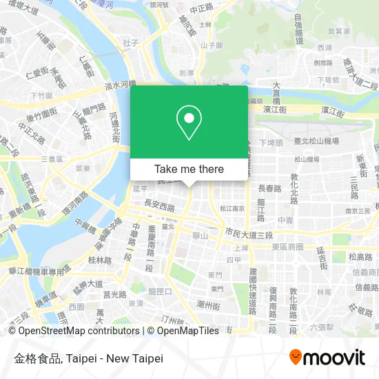 金格食品地圖