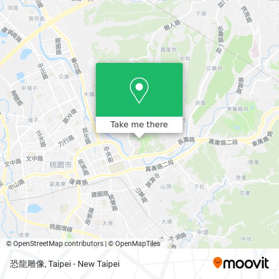 恐龍雕像 map