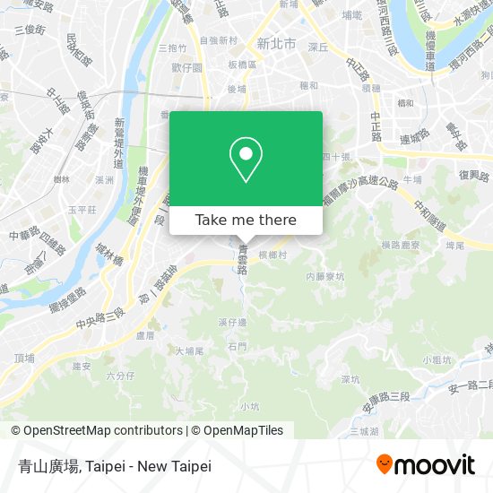 青山廣場 map