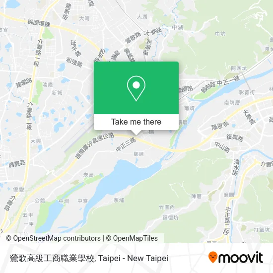 鶯歌高級工商職業學校地圖