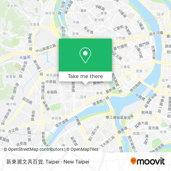 新東麗文具百貨 map