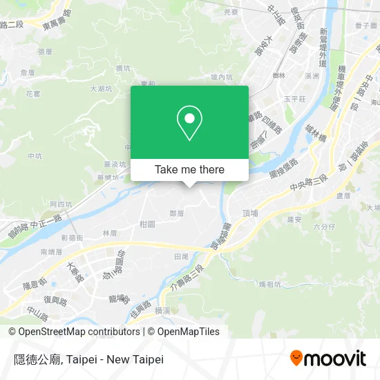 隱德公廟地圖