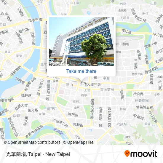 光華商場 map