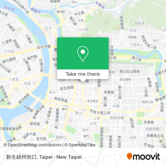 新生錦州街口 map