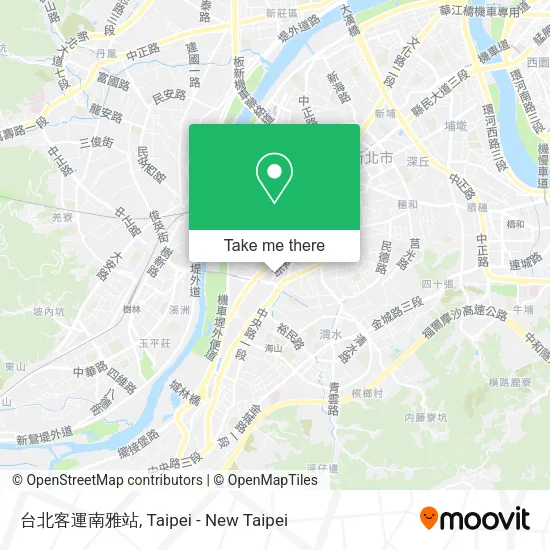 台北客運南雅站 map