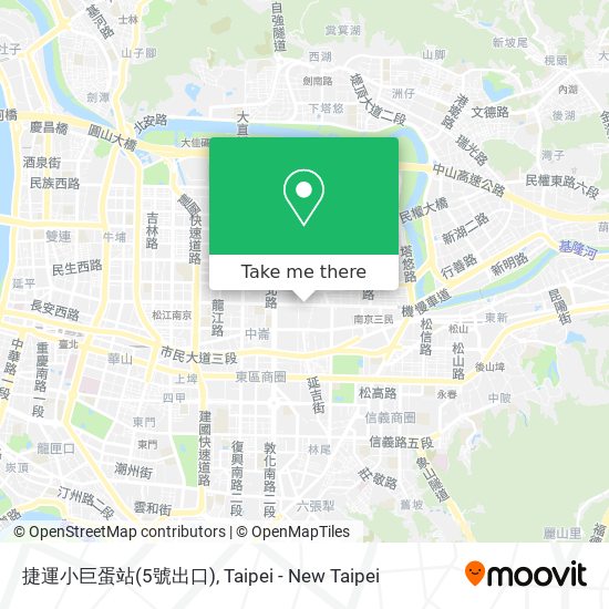 捷運小巨蛋站(5號出口) map