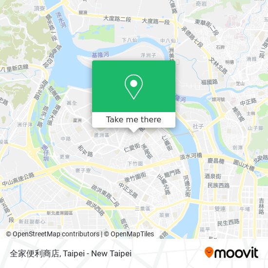 全家便利商店 map