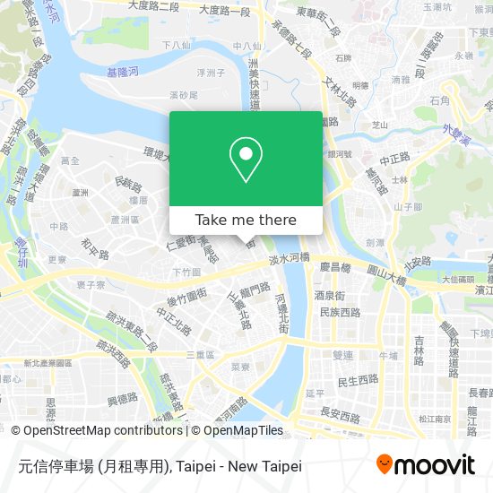 元信停車場 (月租專用) map