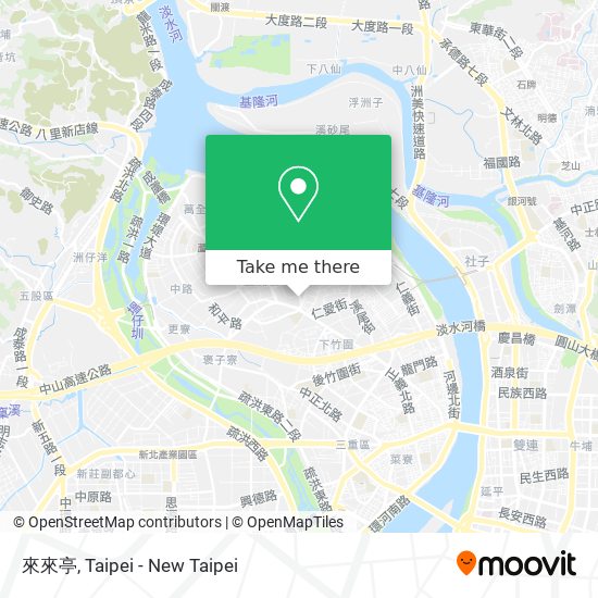 來來亭 map