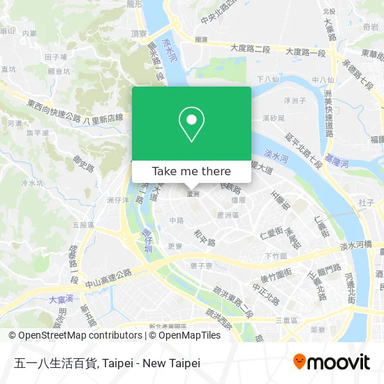 五一八生活百貨 map