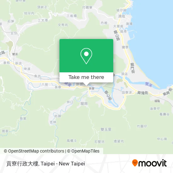 貢寮行政大樓 map