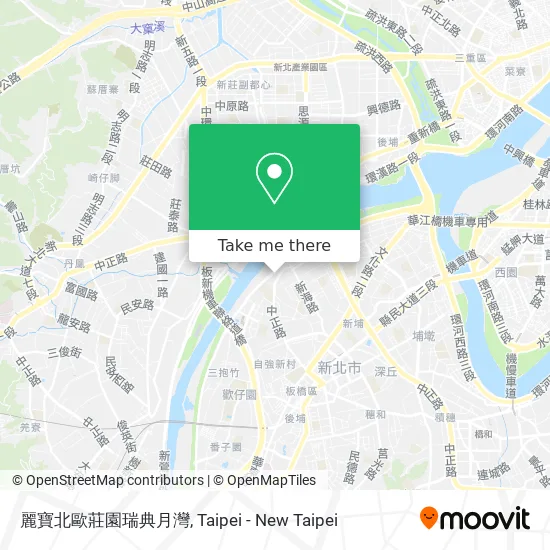 麗寶北歐莊園瑞典月灣 map