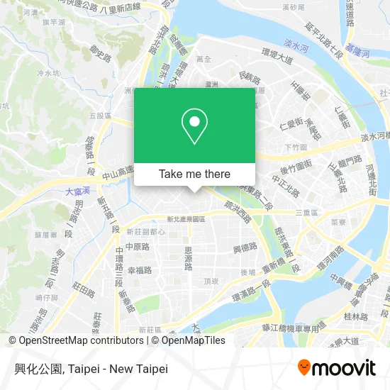 興化公園地圖
