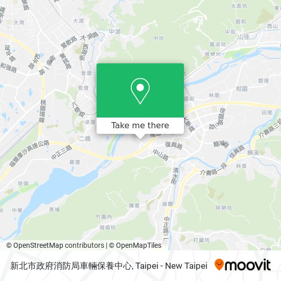 新北市政府消防局車輛保養中心 map