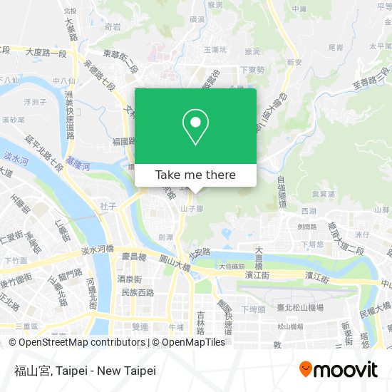 福山宮地圖