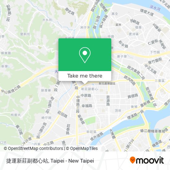 捷運新莊副都心站 map