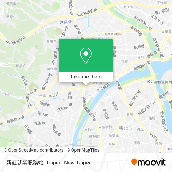 新莊就業服務站 map