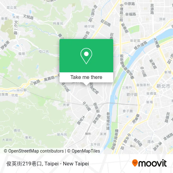 俊英街219巷口地圖