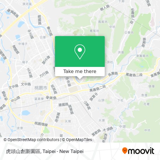 虎頭山創新園區 map