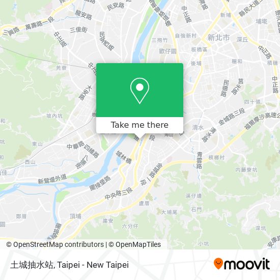 土城抽水站 map