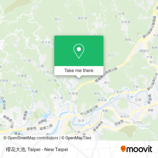 櫻花大池 map