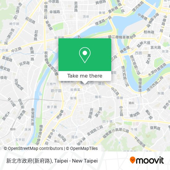 新北市政府(新府路) map