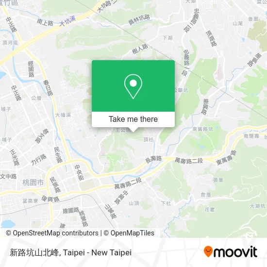 新路坑山北峰 map