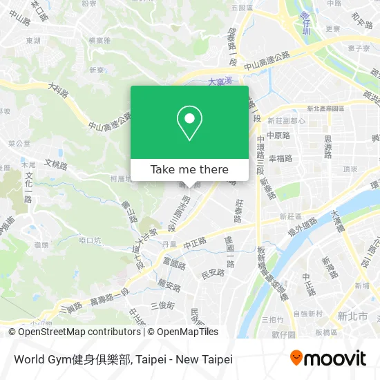 World Gym健身俱樂部 map