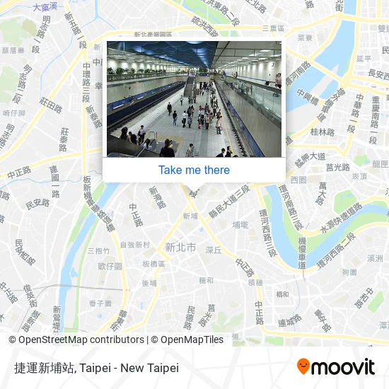 捷運新埔站地圖