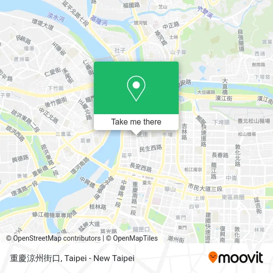 重慶涼州街口地圖