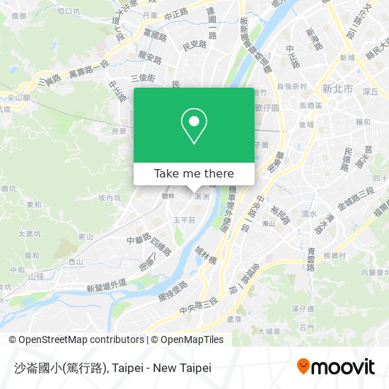 沙崙國小(篤行路) map