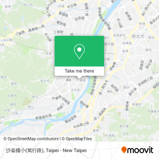 沙崙國小(篤行路)地圖
