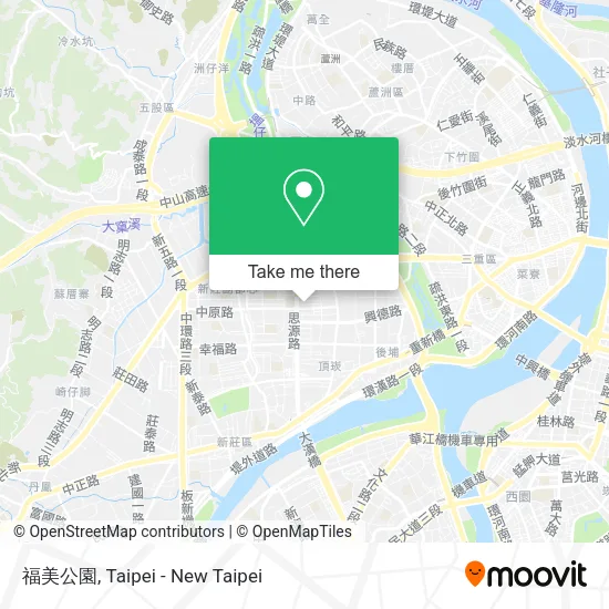 福美公園地圖