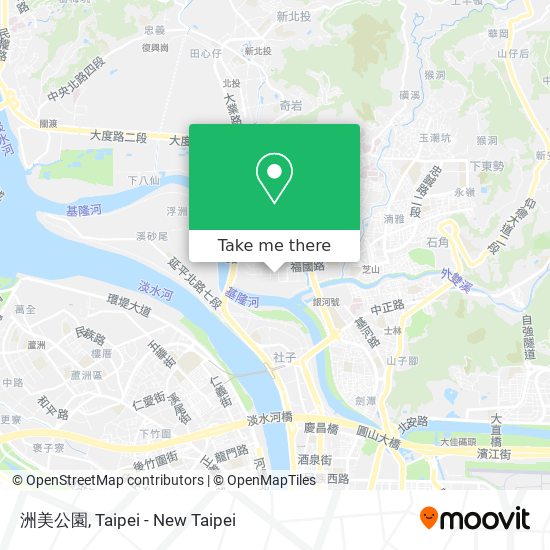 洲美公園 map
