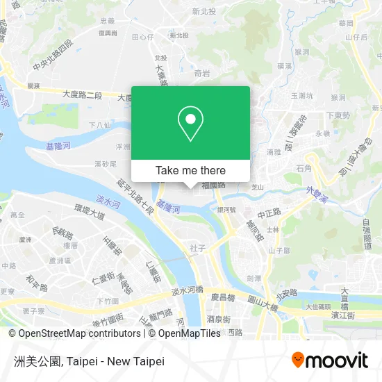 洲美公園 map