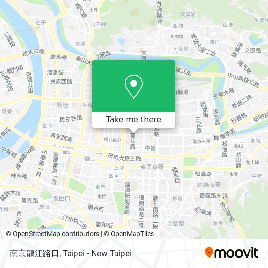 南京龍江路口 map