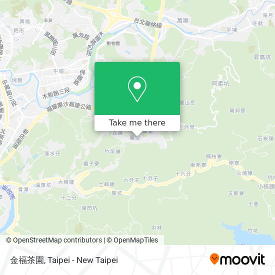 金福茶園 map