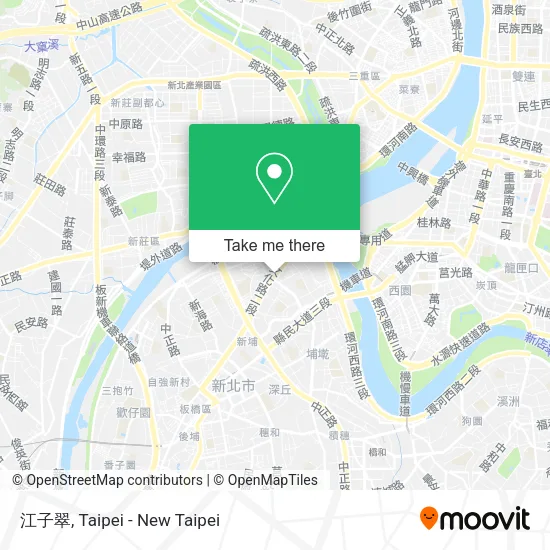 江子翠 map