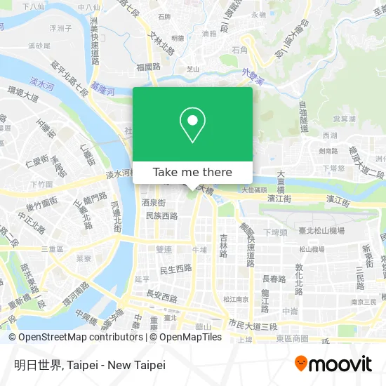 明日世界 map