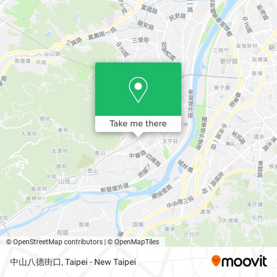 中山八德街口 map