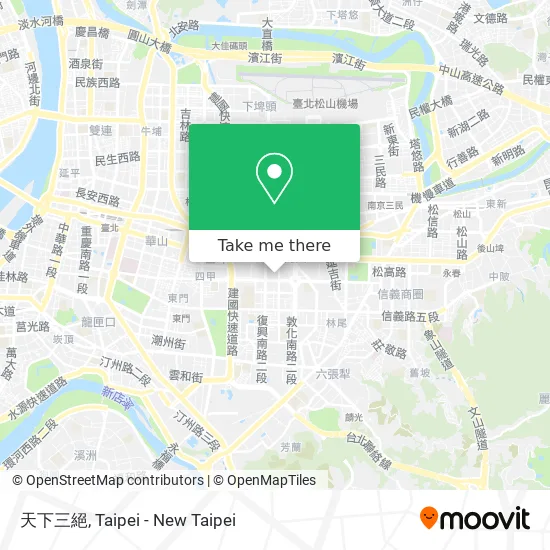 天下三絕 map