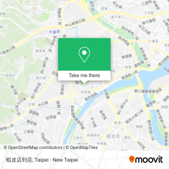蝦皮店到店 map