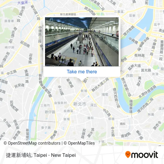 捷運新埔站地圖