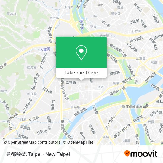 曼都髮型 map