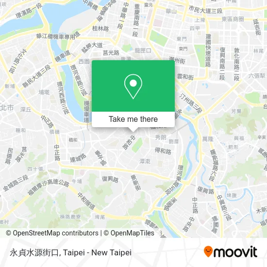 永貞水源街口地圖