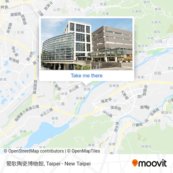 鶯歌陶瓷博物館 map