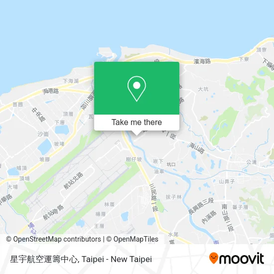 星宇航空運籌中心地圖