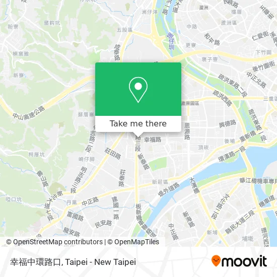 幸福中環路口 map