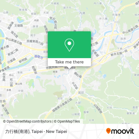 力行橋(南港)地圖