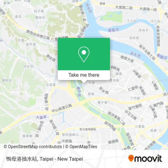 鴨母港抽水站地圖